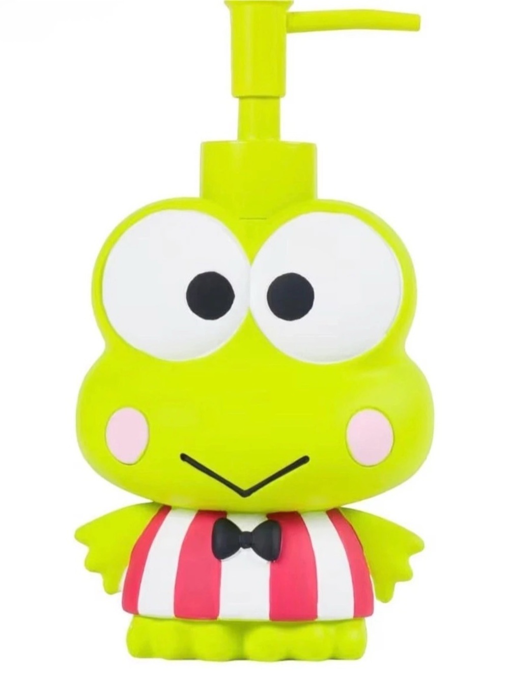NWT Keroppi Soap + Lotion Pump Dispenser Green & Pink Soap Lotion Pump
